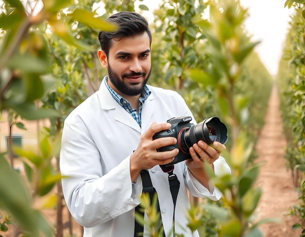 Agricultural Scientific Photographer